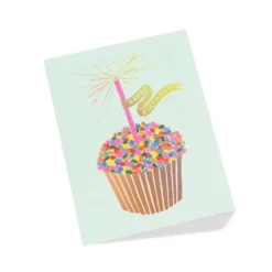 Grußkarte Cupcake Birthday