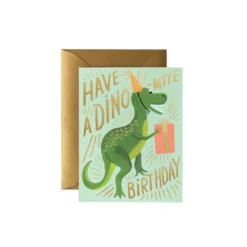 Grußkarte Dino-Mite Birthday