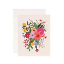 Grußkarte Garden Party Blush
