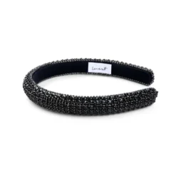 Haarreif Crystal Black