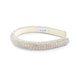 Haarreif Crystal White