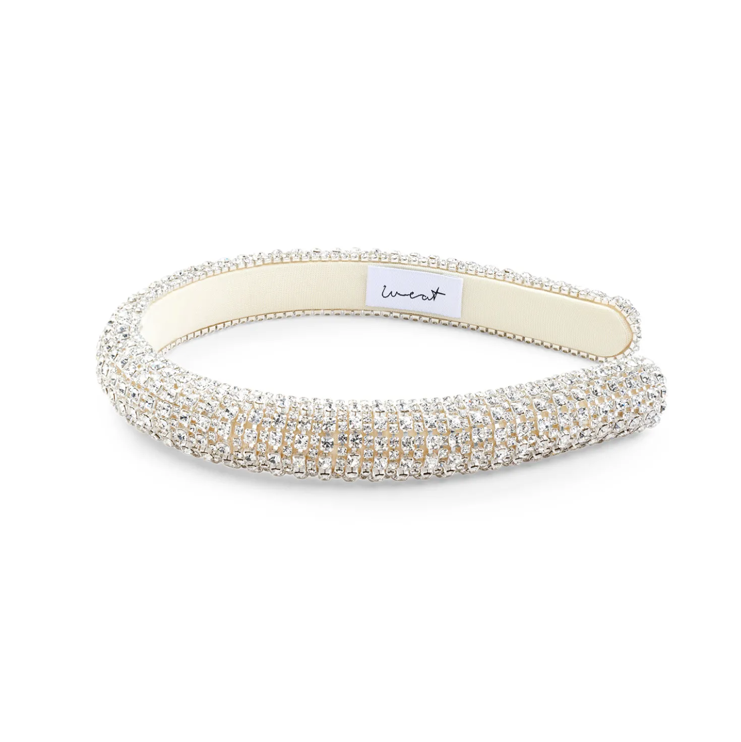Haarreif Crystal White