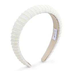 Haarreif White Small Pearl