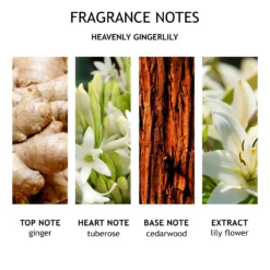 Heavenly Gingerlily Bath & Shower Gel