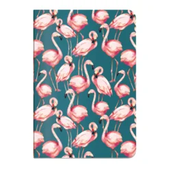 Heft de Luxe Pink Flamingo DIN A5