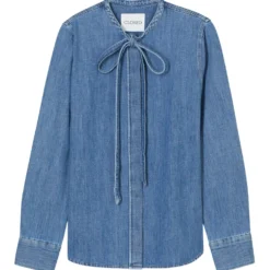 Jeansbluse