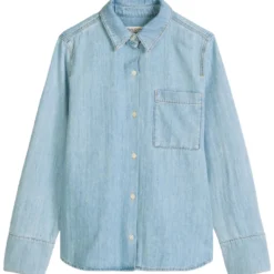 Jeansbluse
