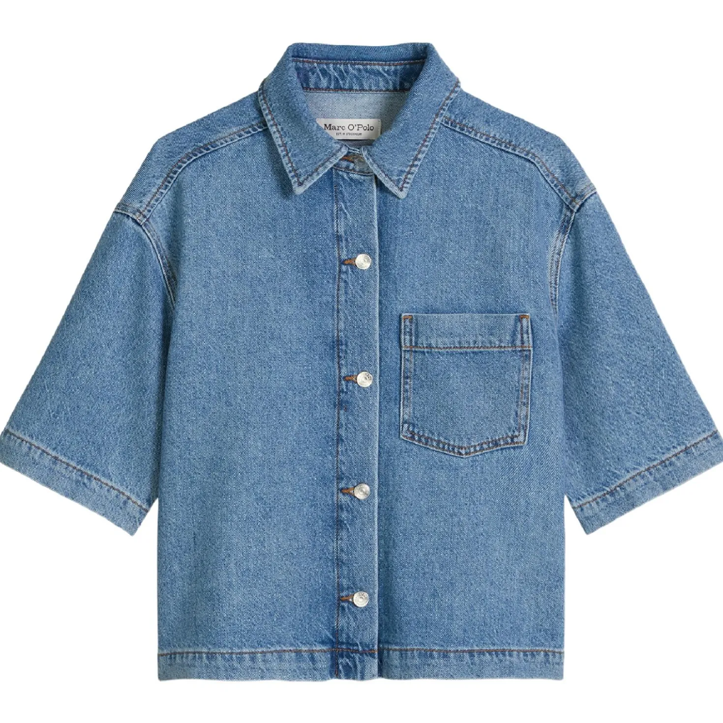 Jeansbluse