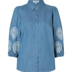 Jeansbluse