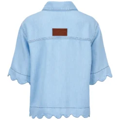 Jeansbluse
