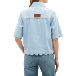 Jeansbluse