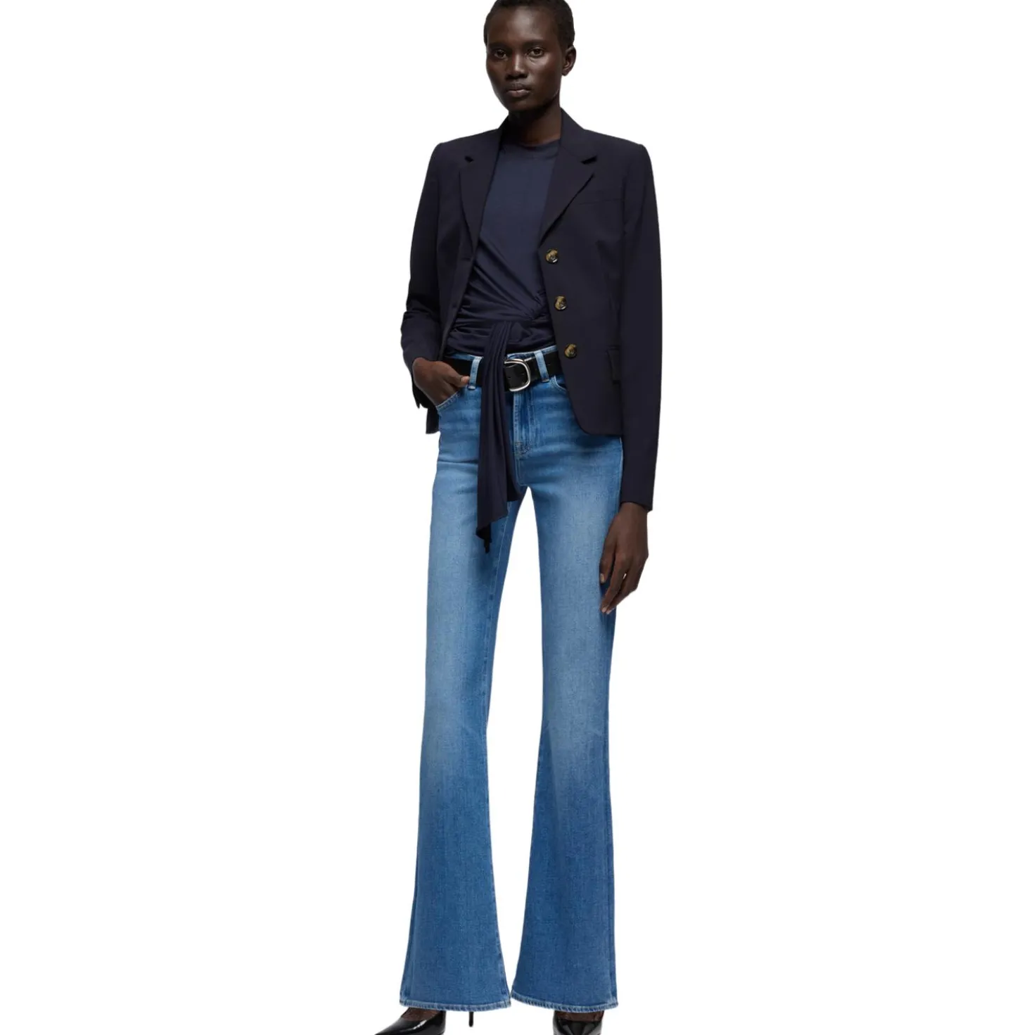 Jeans Flared High-Rise