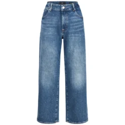 Jeans mit Strass-Details