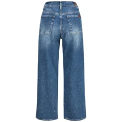 Jeans mit Strass-Details