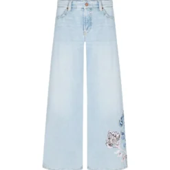 Jeans Palazzo cropped