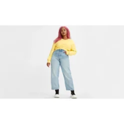 Jeans Ribcage Straight Ankle