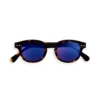 Junior SUN #C Tortoise Blue Mirror Lenses +0.00