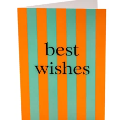 Karte Best Wishes