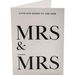 Karte Mrs & Mrs