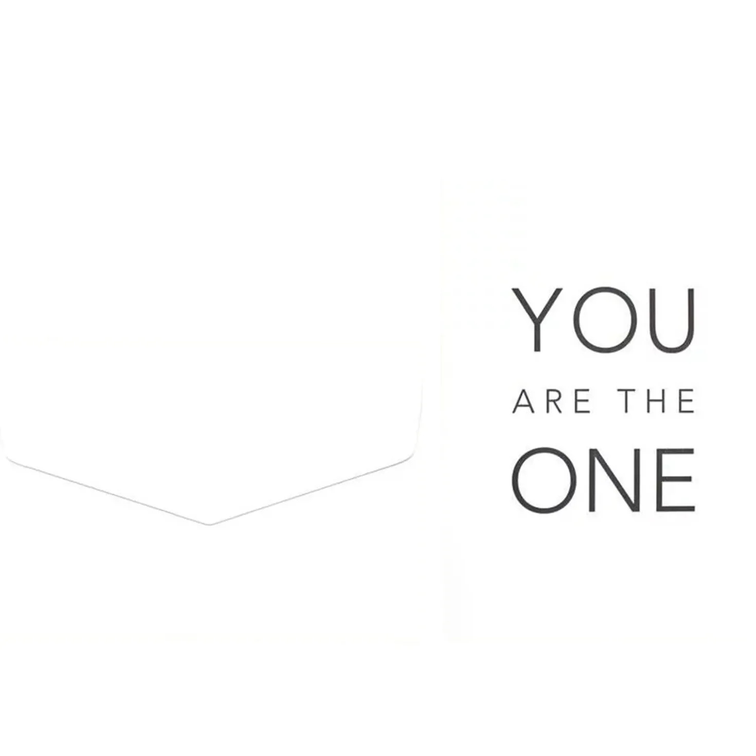 Karte You are the one