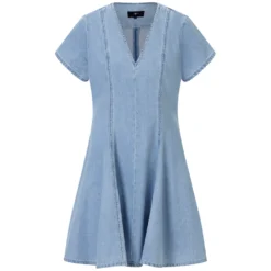 Kleid Vneck Flared