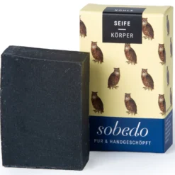 Körperseife Kohle