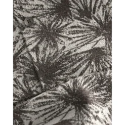 Kurzarmhemd mit Palmblatt-Print