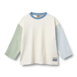 Langarmshirt mit Colour-Blocking