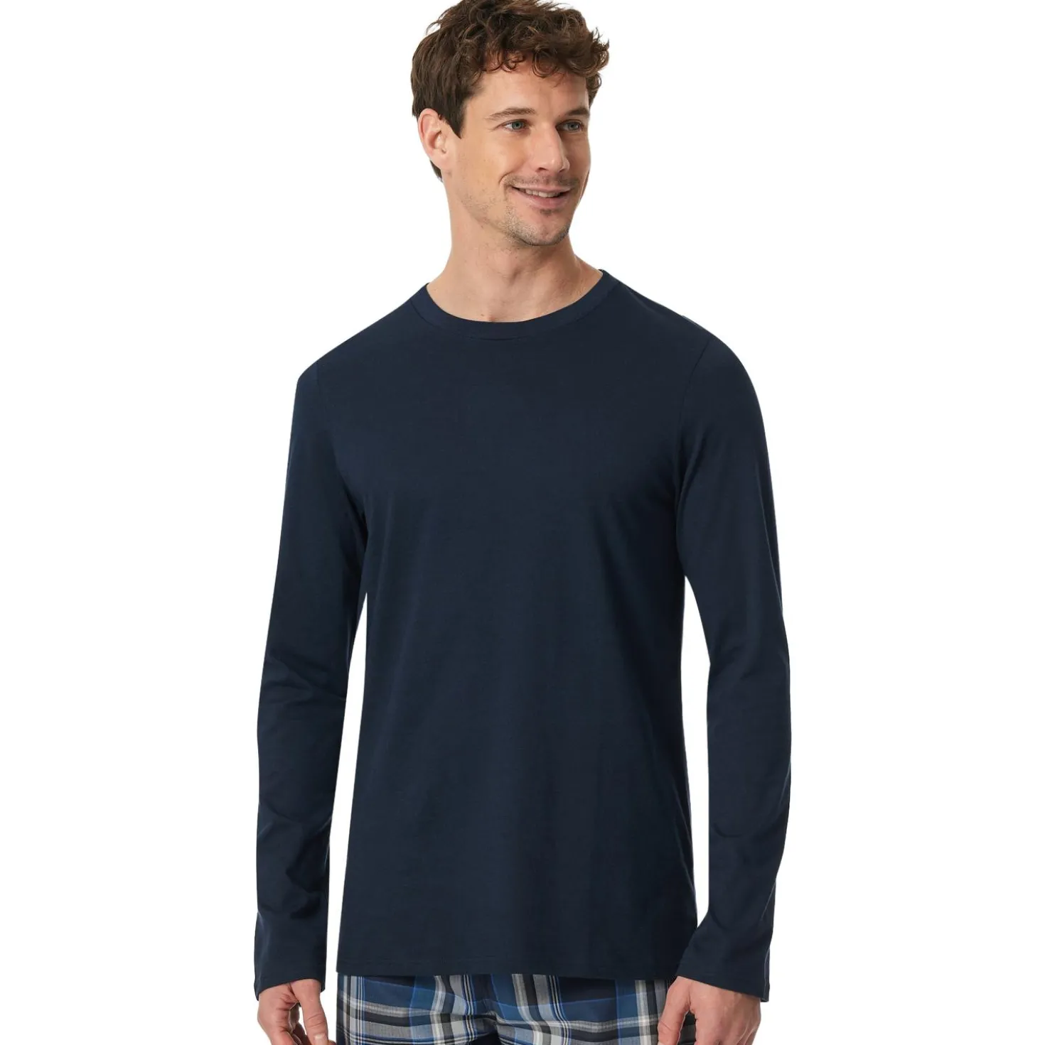Langarmshirt Rundhals