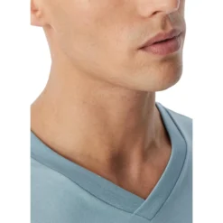 Langarmshirt v-ausschnitt