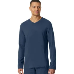 Langarmshirt V-Ausschnitt