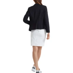 Leichter Blazer aus feinem Jersey