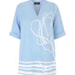 Leinenbluse