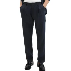 Leinenhose Osby Jogger Pleats