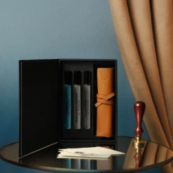 Les Bois Leder Set