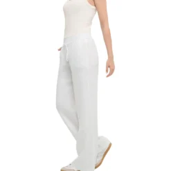 Mac jeans - chiara belt, pure linen