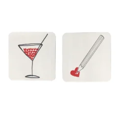 Magnet Set "Les Coeurs"