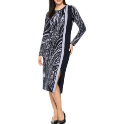 Maxikleid aus strick knitted in germany