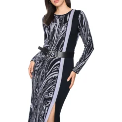 Maxikleid aus strick knitted in germany