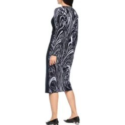 Maxikleid aus strick knitted in germany