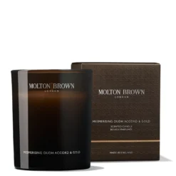 Mesmerising Oudh Accord & Gold Signature Scented Candle (Single Wick)