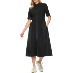 Midikleid aus stretchmaterial