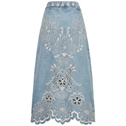 Midirock Denim Richelieux
