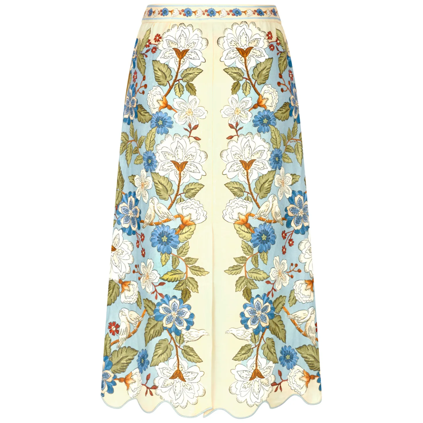 Midirock Garden Scarf Blue