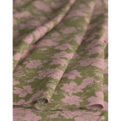 Midirock mit floralem Print