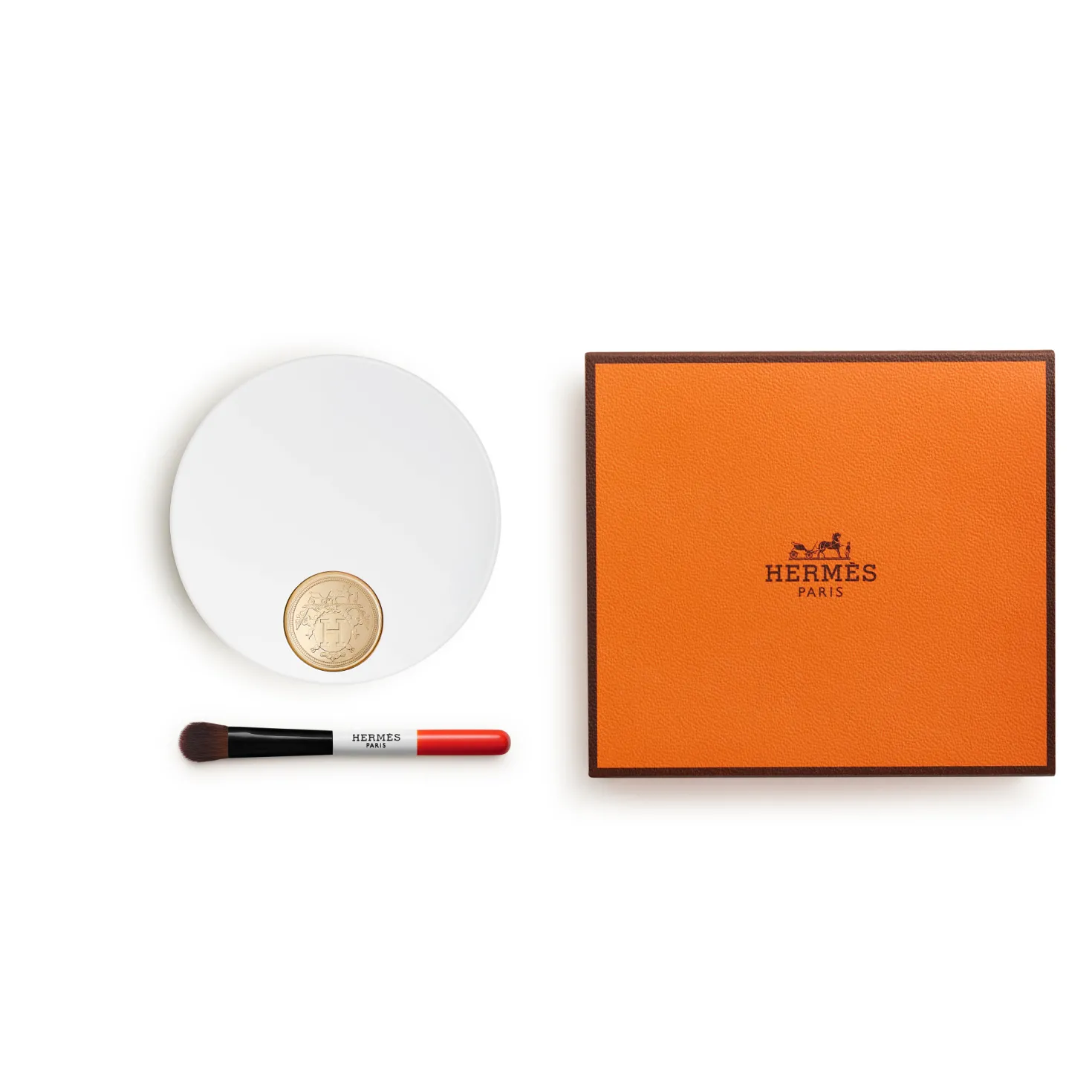 Ombres d'Hermès, Lidschattenpalette mit vier Nuancen