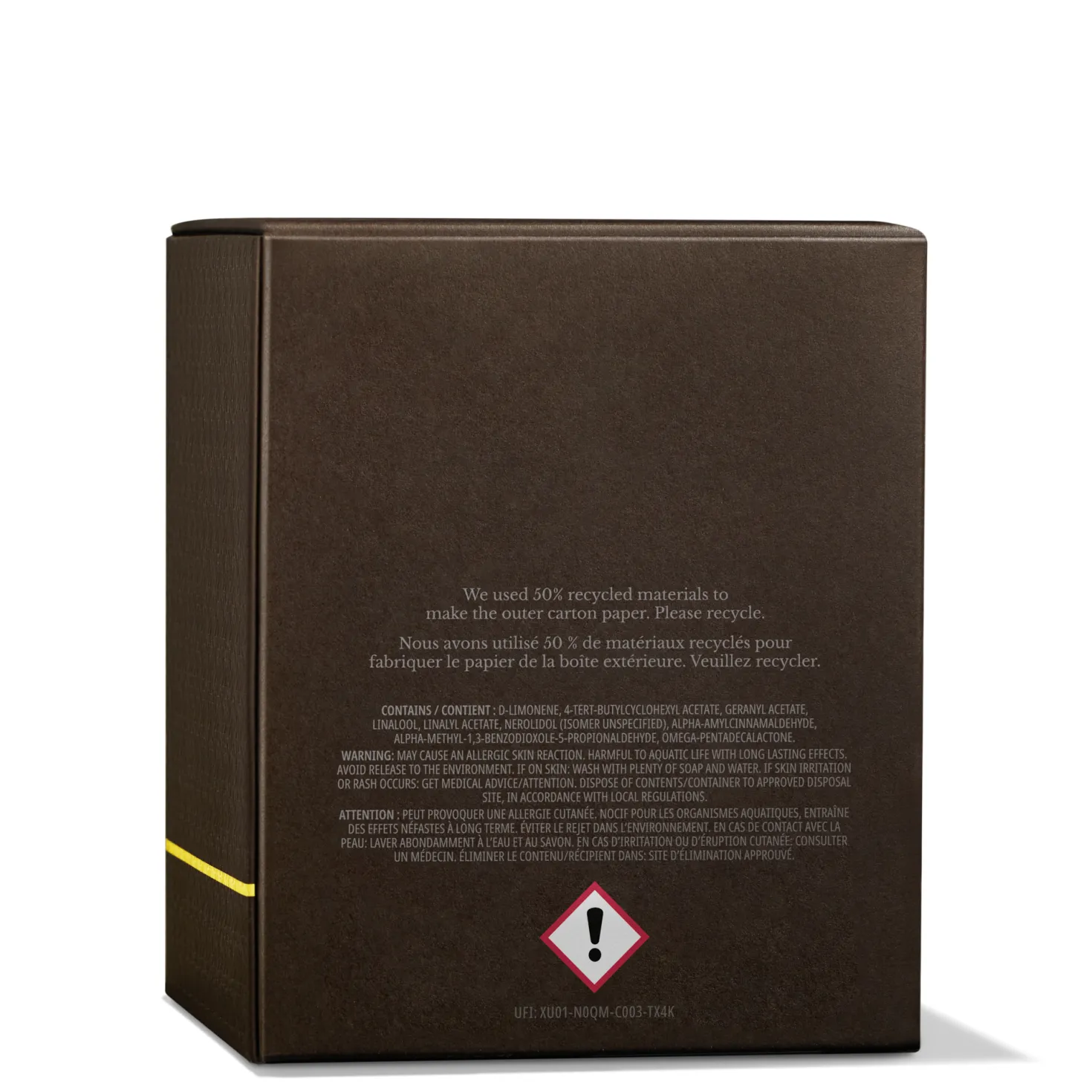 Orange & Bergamot Signature Scented Candle (Single Wick)