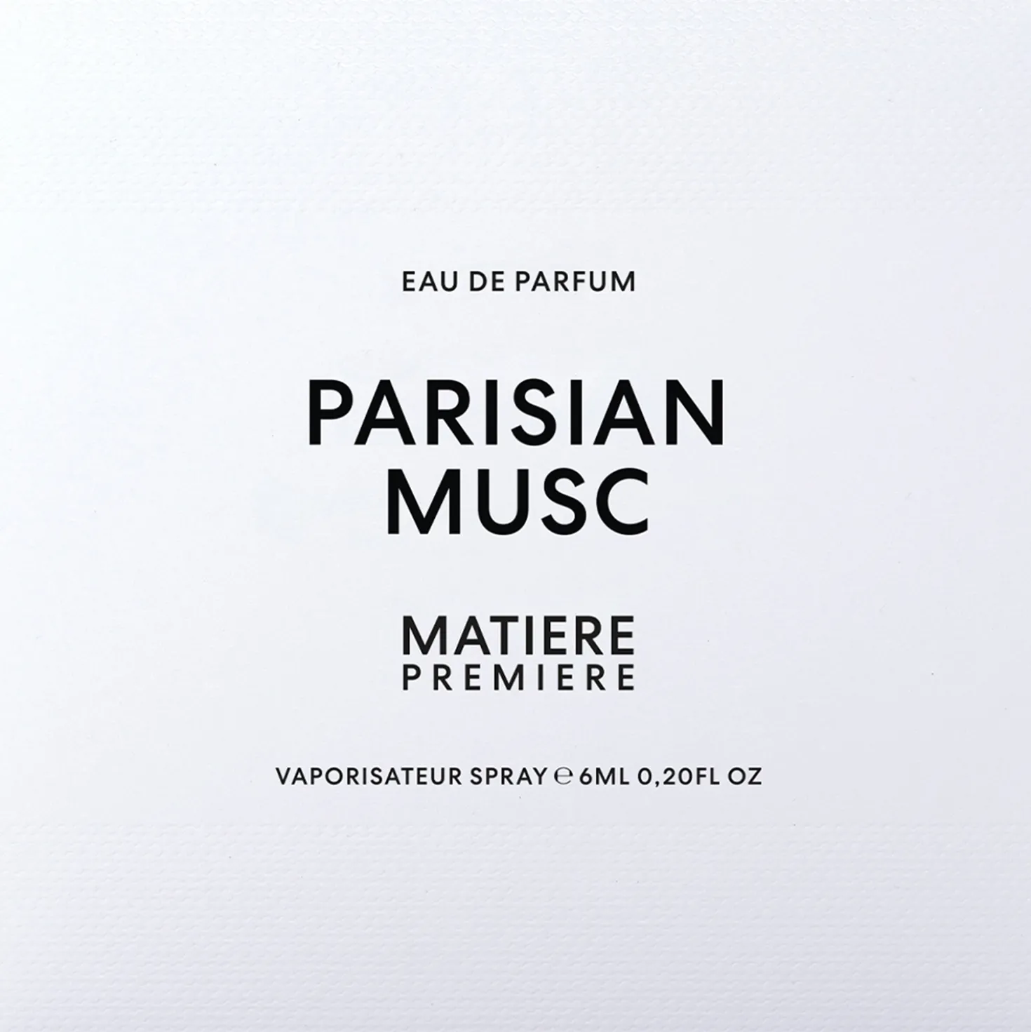 Parisian Musc Eau de Parfum