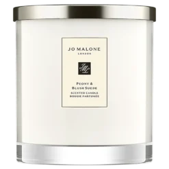 Peony & Blush Suede Luxury Candle