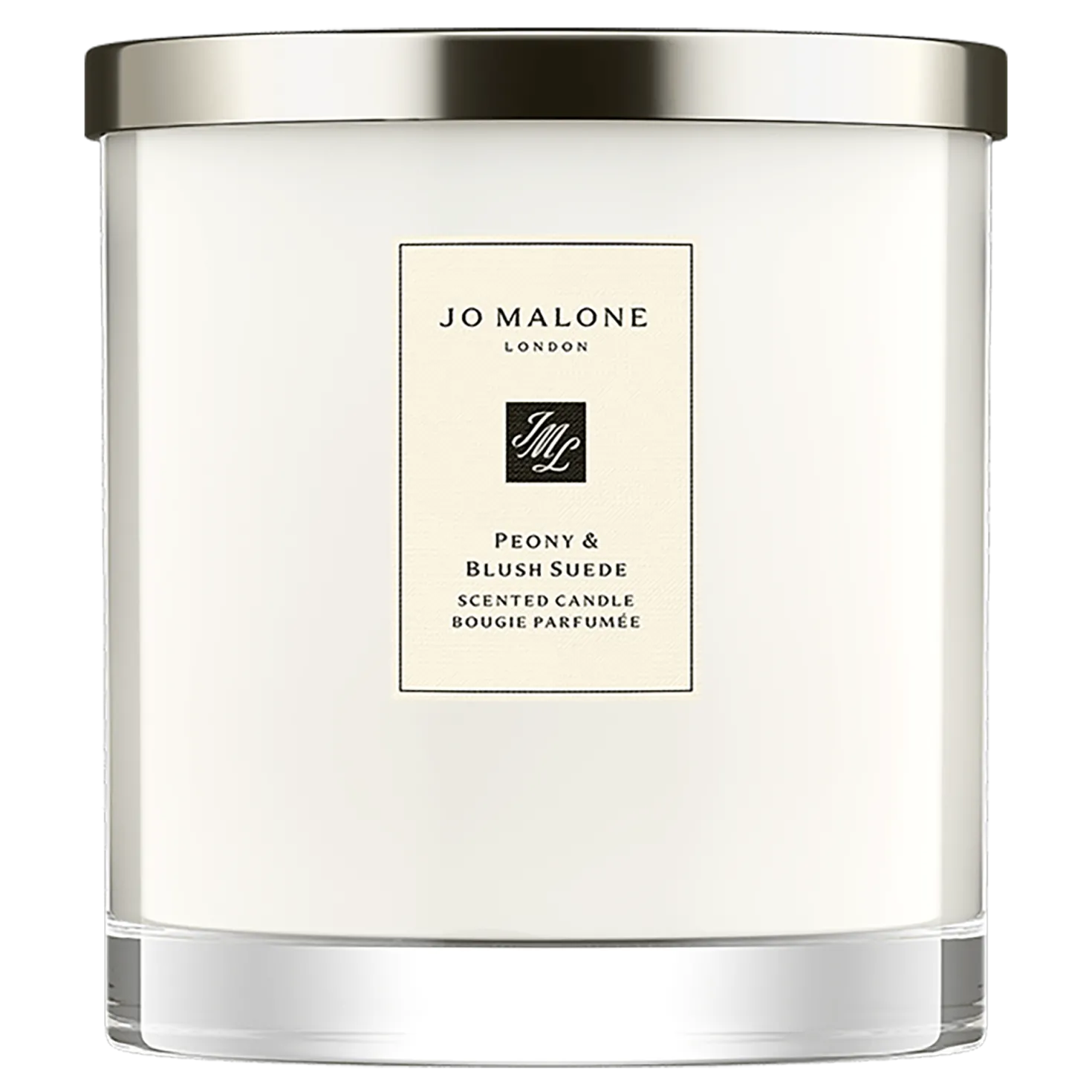 Peony & Blush Suede Luxury Candle
